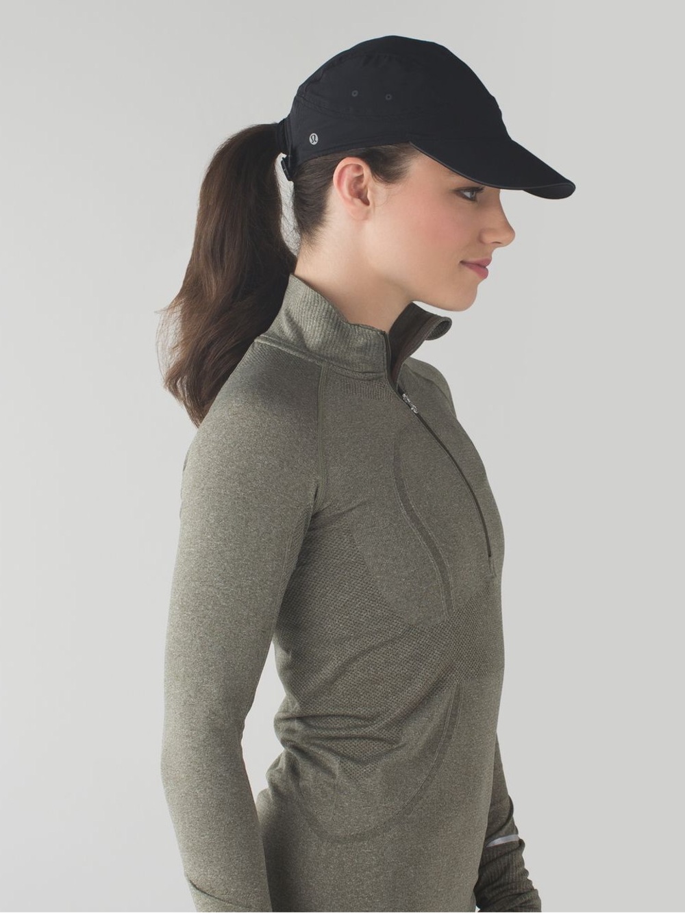 Lululemon Black Race to Win Run Hat